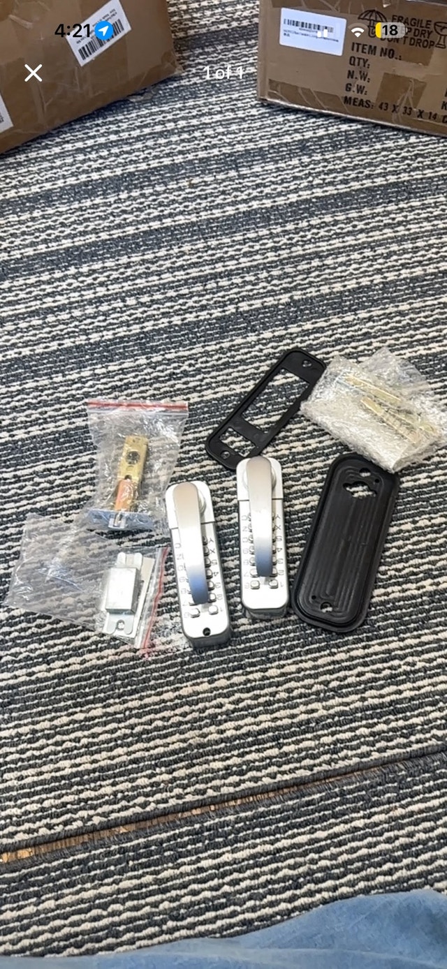 keyless entery door lock set