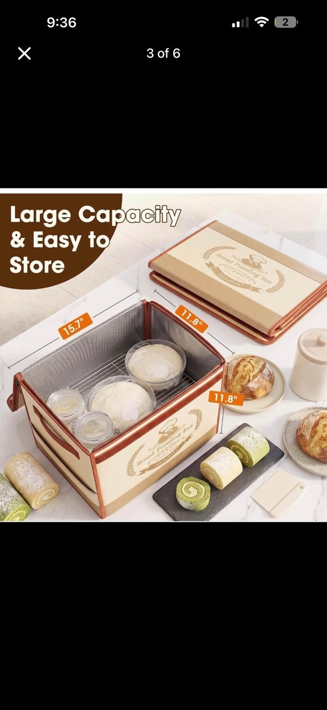 Folding Bread Proofing Box - photo 2