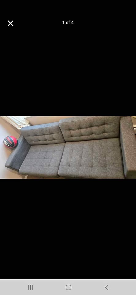 Grey couch