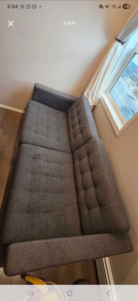 Grey couch - photo 3