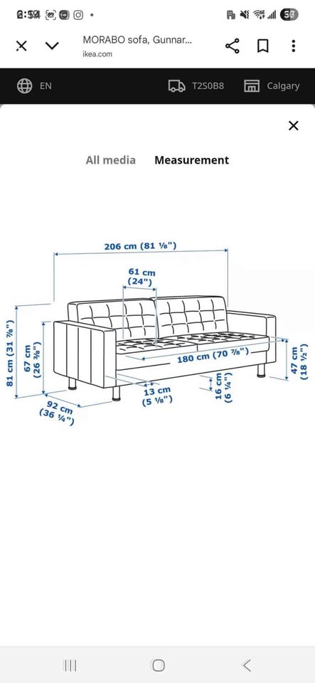 Grey couch - photo 4