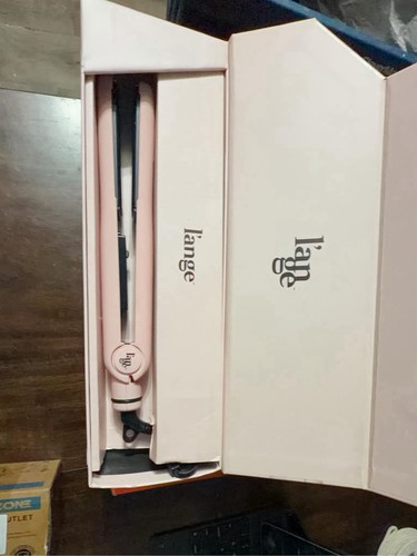 L'ange Hair Aplatir One Pass Ceramic Flat Iron, Blush