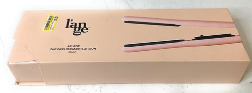 L'ange Hair Aplatir One Pass Ceramic Flat Iron, Blush - photo 3