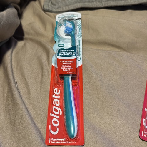 Lot of 9 Colgate 360 Deep Clean Toothbrushes Soft Bristles - photo 2