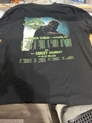 Jelly Roll Beautifully Broken Tour Shirt - photo 2