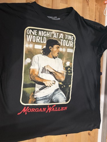 Morgan Wallen One Night At A Time World Tour T Shirt 2XL