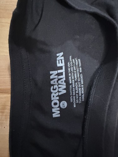 Morgan Wallen One Night At A Time World Tour T Shirt 2XL - photo 3