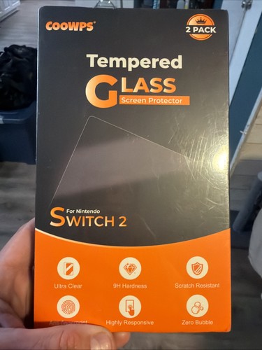 tempered glass screen protector nintendo switch 2
