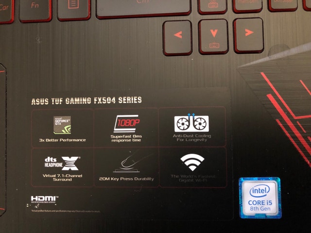 Asus 15” gaming laptop - photo 4