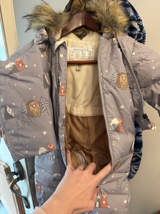 9 Month Deux Par Deux Snowsuit - photo 2
