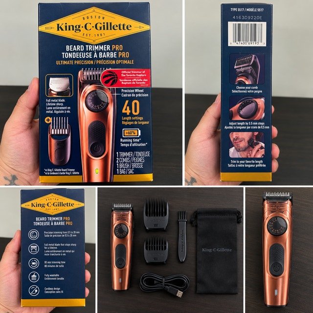King C. Gillette Beard Trimmer PRO