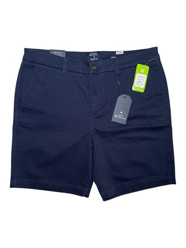 Ben Sherman Navy Blue Chino Shorts sz 34