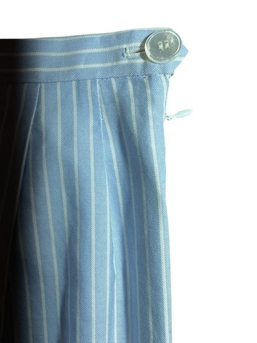 Miu Miu Blue and White Striped Women's Pants sz 36 - photo 3