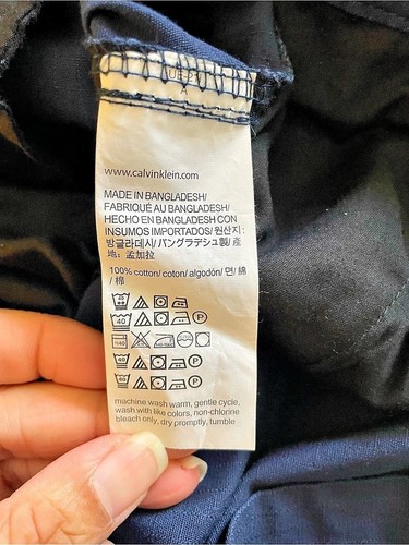 Calvin Klein Jeans Men's Cargo Shorts Cotton Blue Size 40 NWT - photo 3