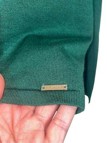 T Tahari Forest Green Scoop Neck Sweater sz 1X - photo 4
