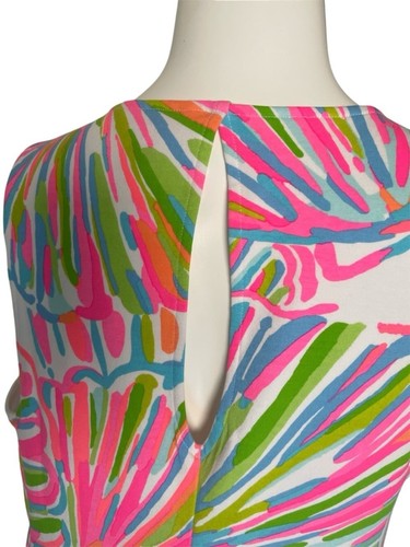 Lilly Pulitzer Felicity Dress Resort White Shellabrate sz L - photo 2
