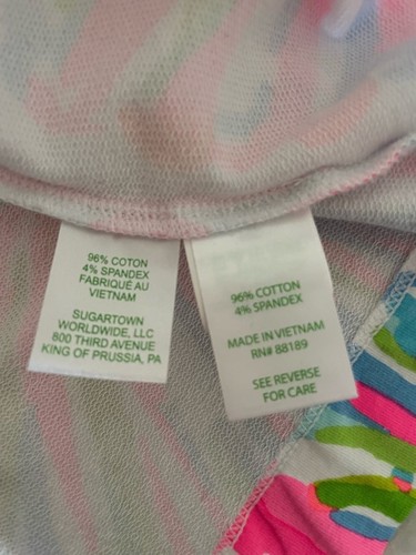 Lilly Pulitzer Felicity Dress Resort White Shellabrate sz L - photo 4
