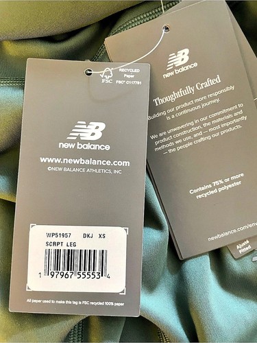 New Balance Accelerate Tight Athletic Leggings in Green XS NWT - photo 5