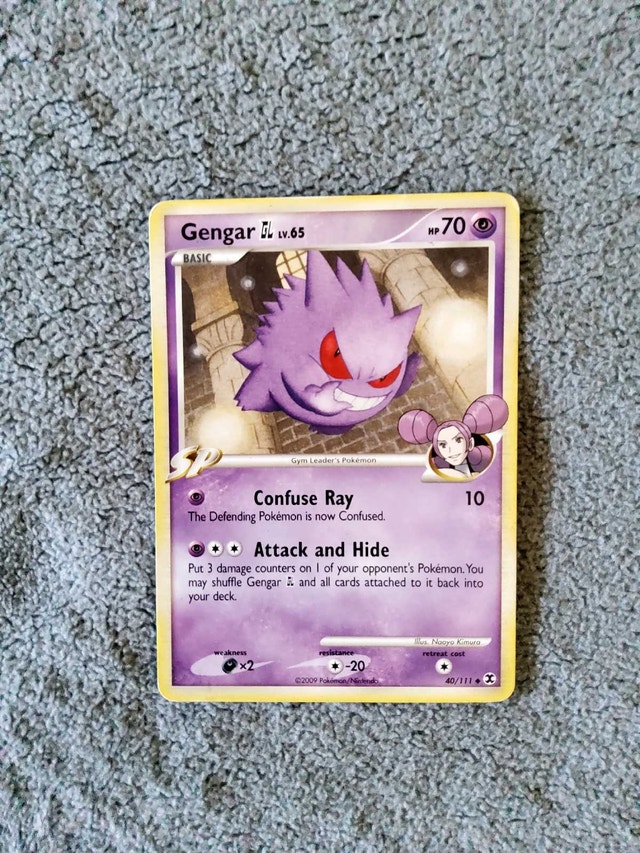 2009 Gengar GL Pokemon (40/111)