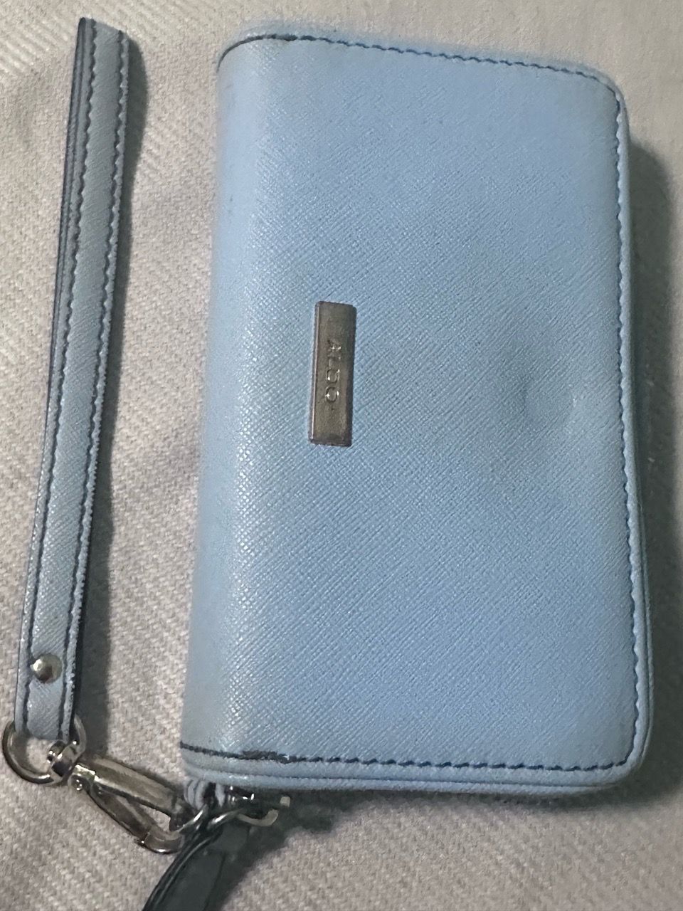 Aldo Light Blue Wristlet Wallet - photo 3