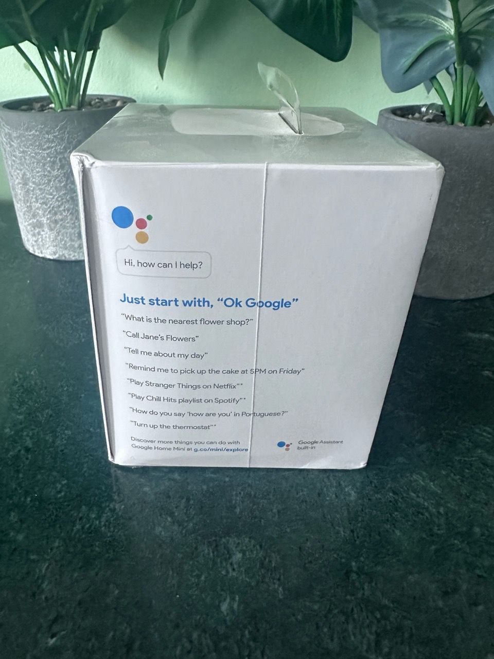 Google Home Mini Smart Speaker - photo 2