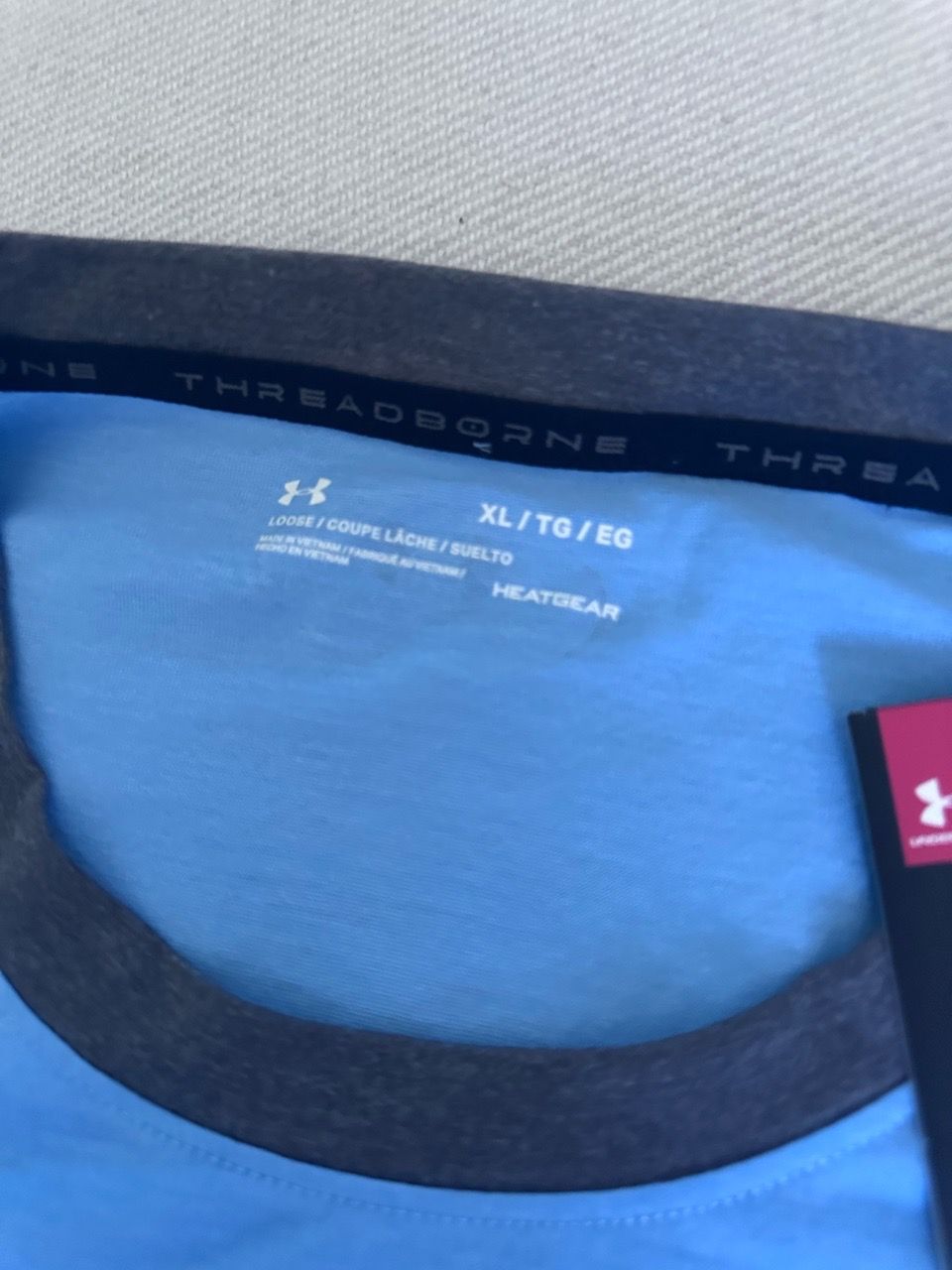Under Armour Blue Colorblock T-Shirt - photo 2