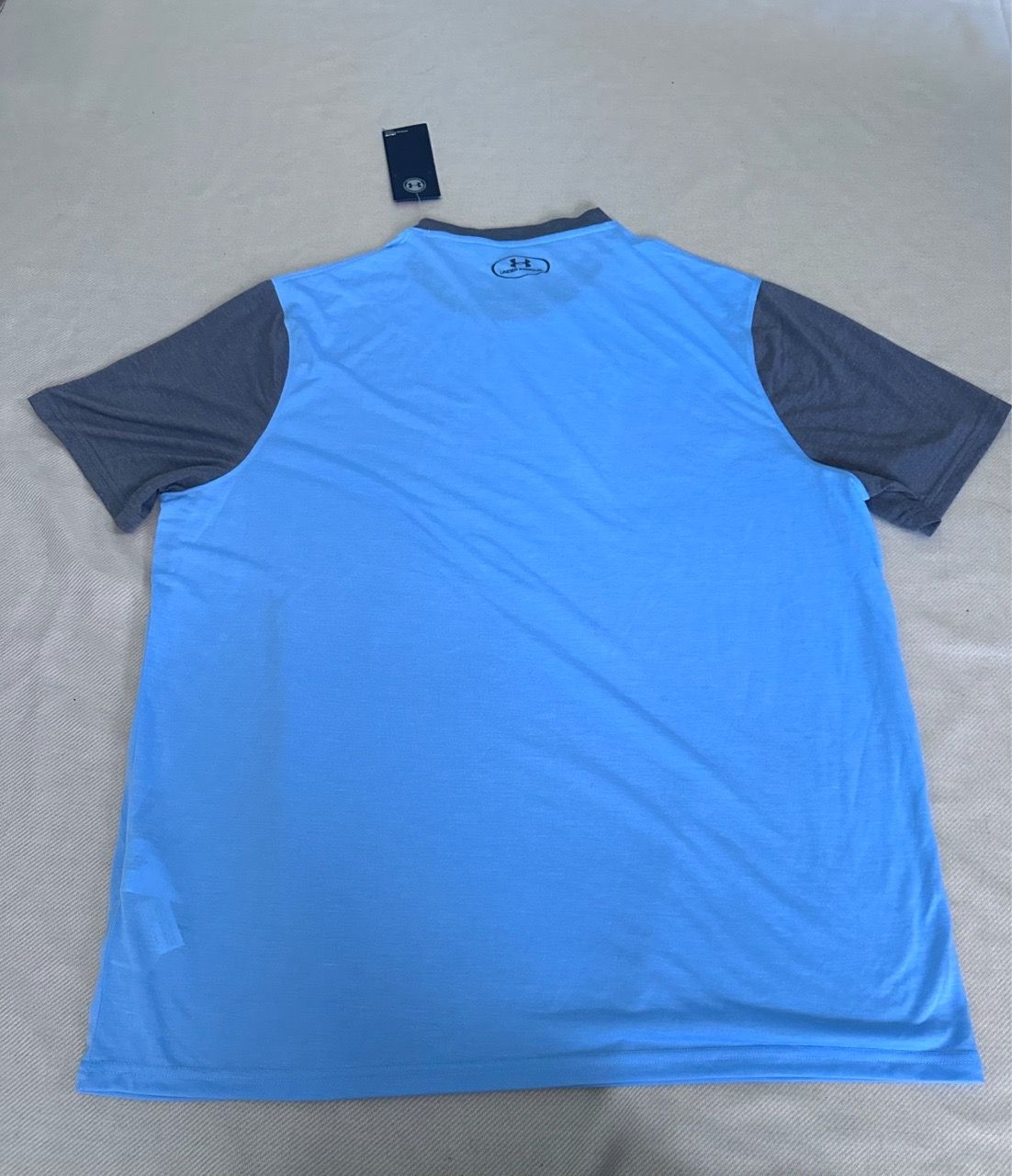 Under Armour Blue Colorblock T-Shirt - photo 3