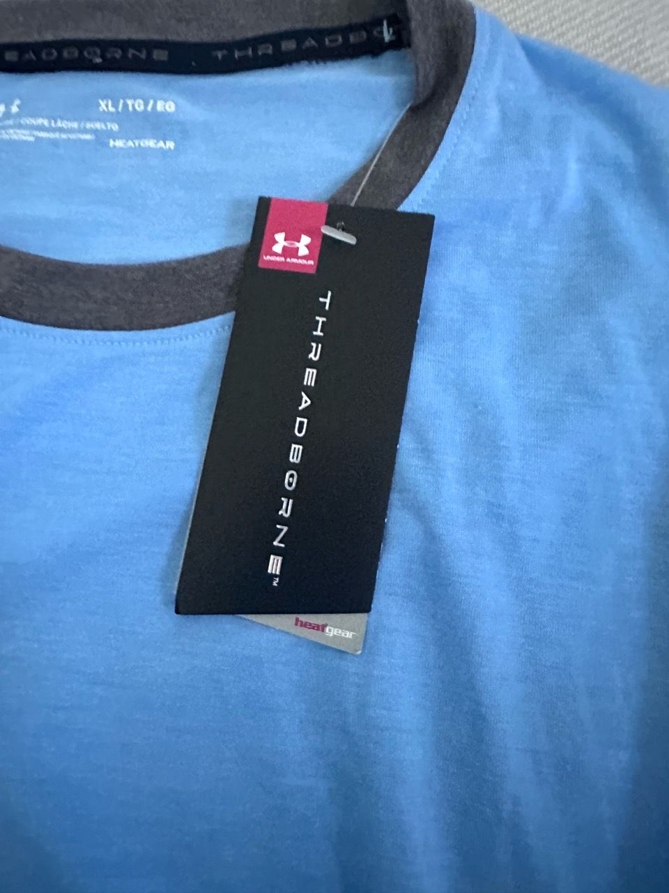 Under Armour Blue Colorblock T-Shirt - photo 4