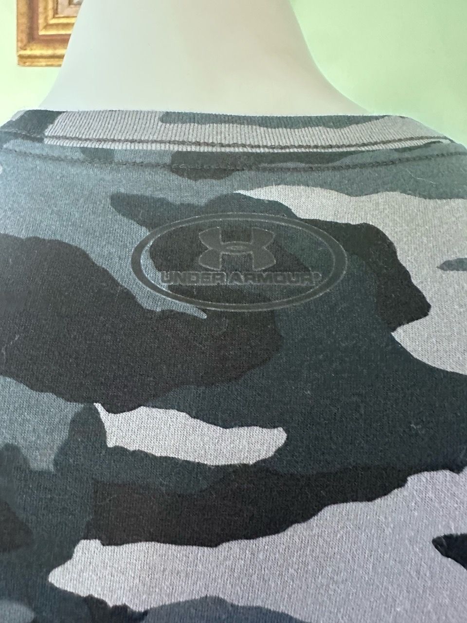 Gray Camo Short Sleeve T-Shirt - photo 5