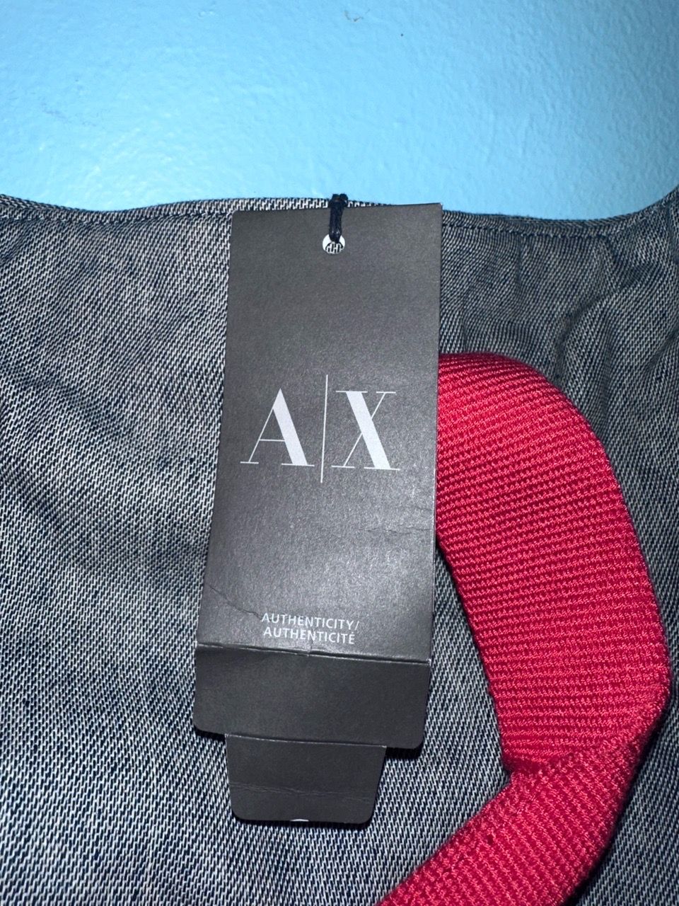 Armani Exchange Canvas Tote Bag - photo 2