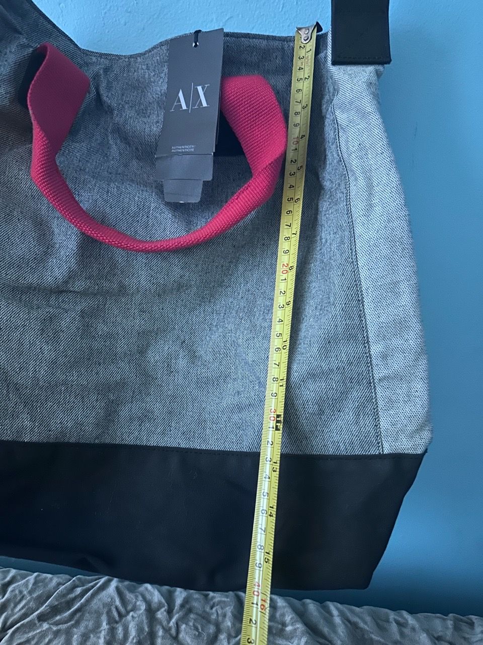 Armani Exchange Canvas Tote Bag - photo 5