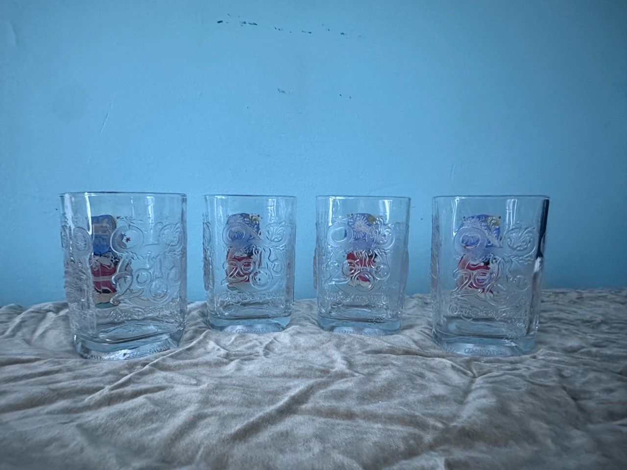 Disney Mickey Mouse Sorcerer Glass Set of 4 - photo 5
