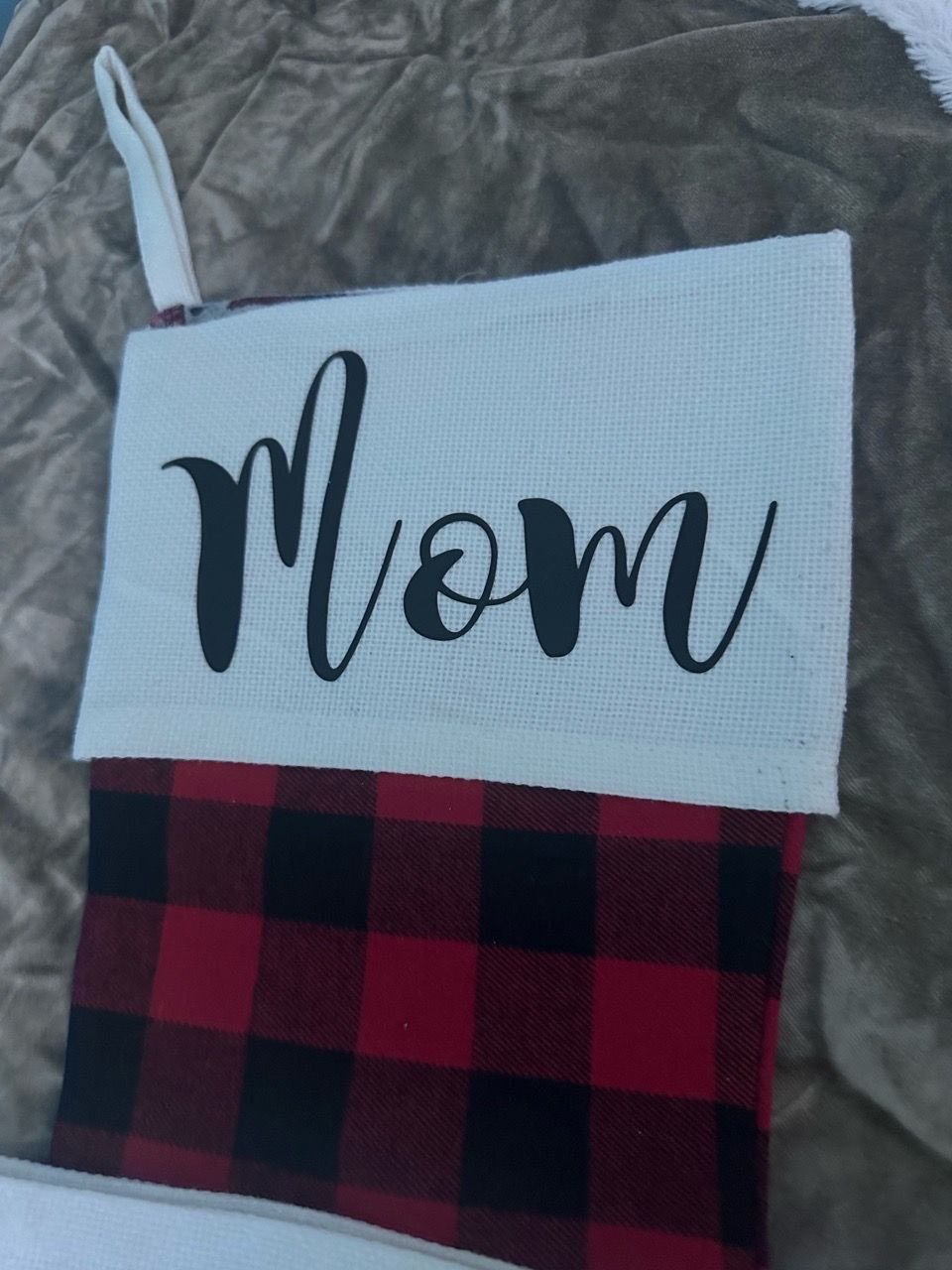 Personalized "Dad" Christmas Stocking - photo 3