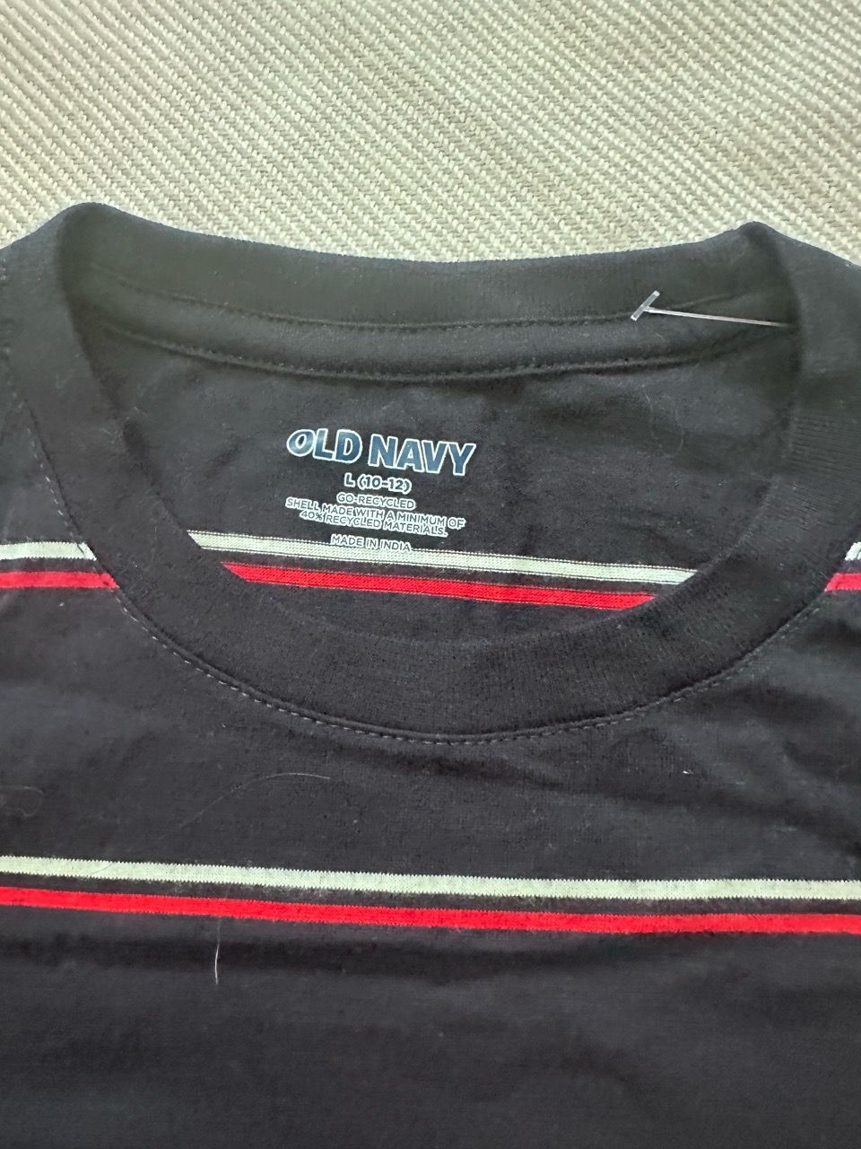 Old Navy Striped Long Sleeve Shirt Size Large - photo 3