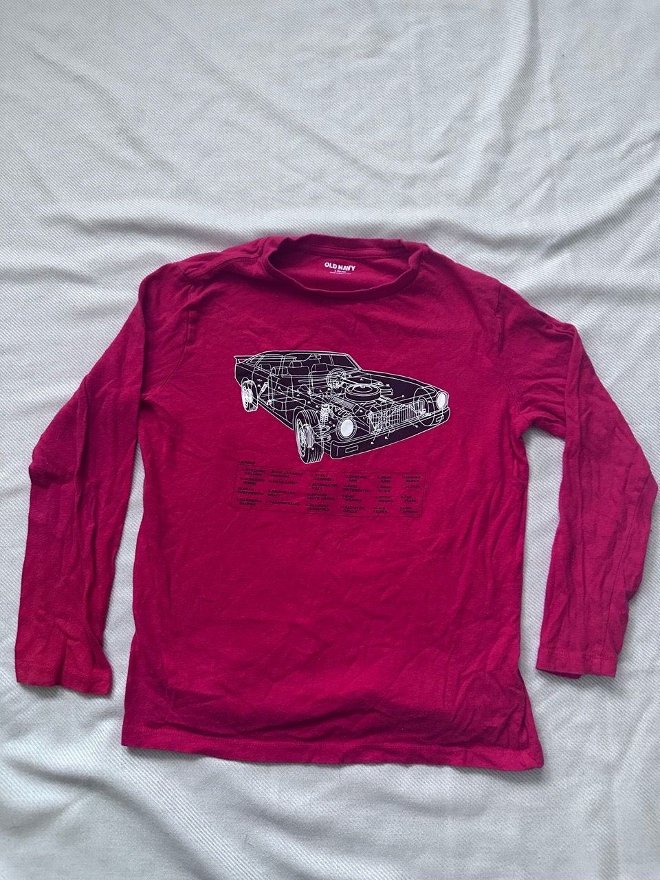 Old Navy Kids Long Sleeve Graphic Tee