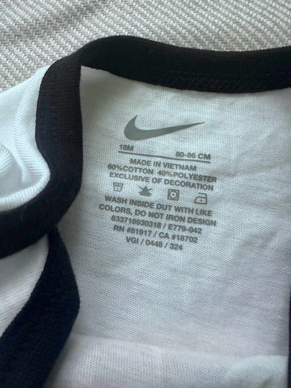 Nike Just Do It Baby Onesie - photo 3