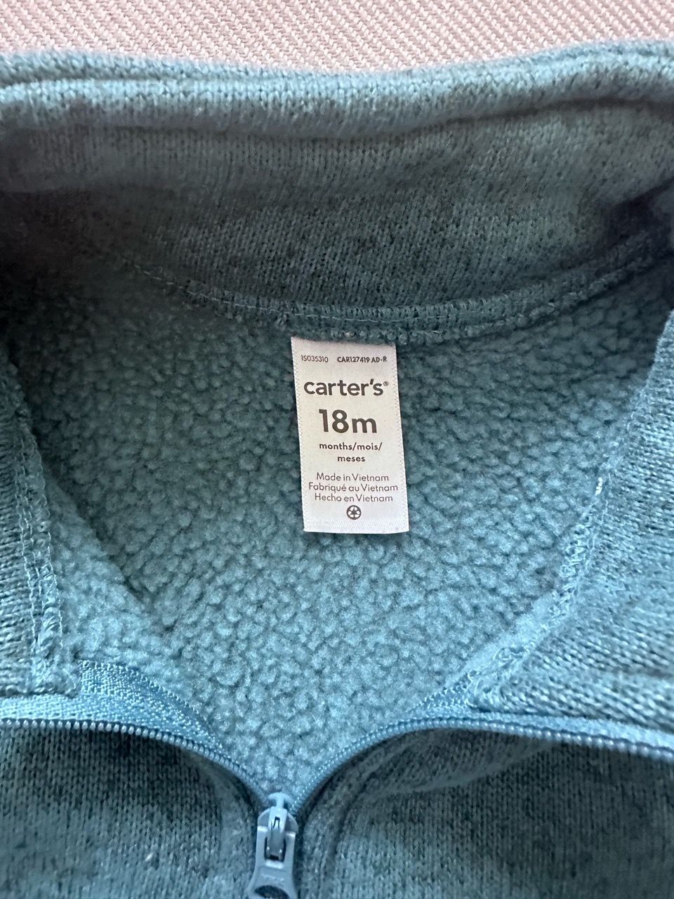 Kids Quarter-Zip Fleece Pullover - photo 2