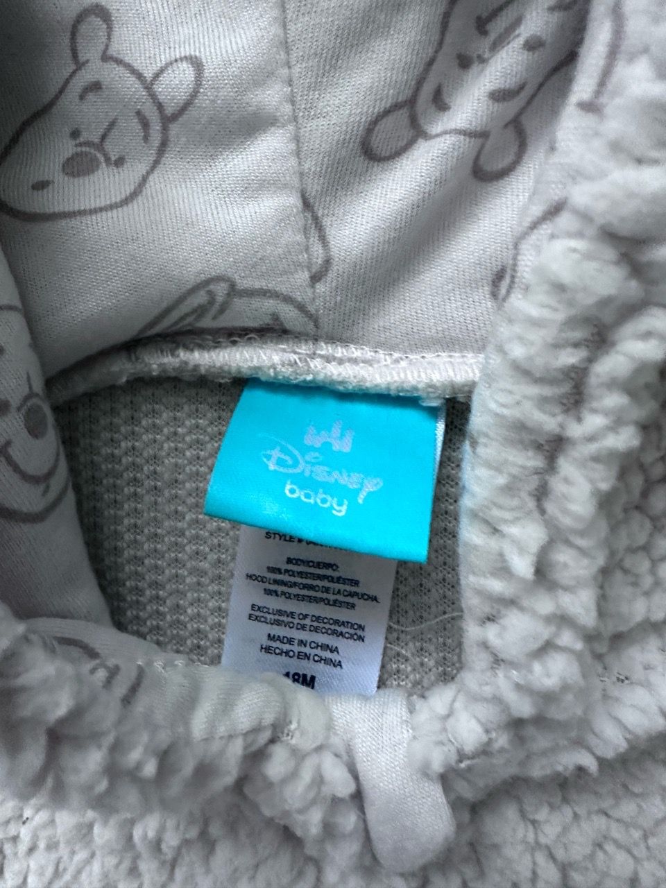 Disney Winnie the Pooh Baby Fleece Snowsuit - photo 5