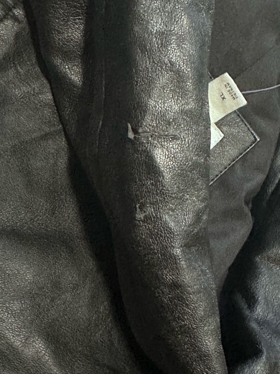 Gap Kids Black Faux Leather Moto Jacket - photo 4