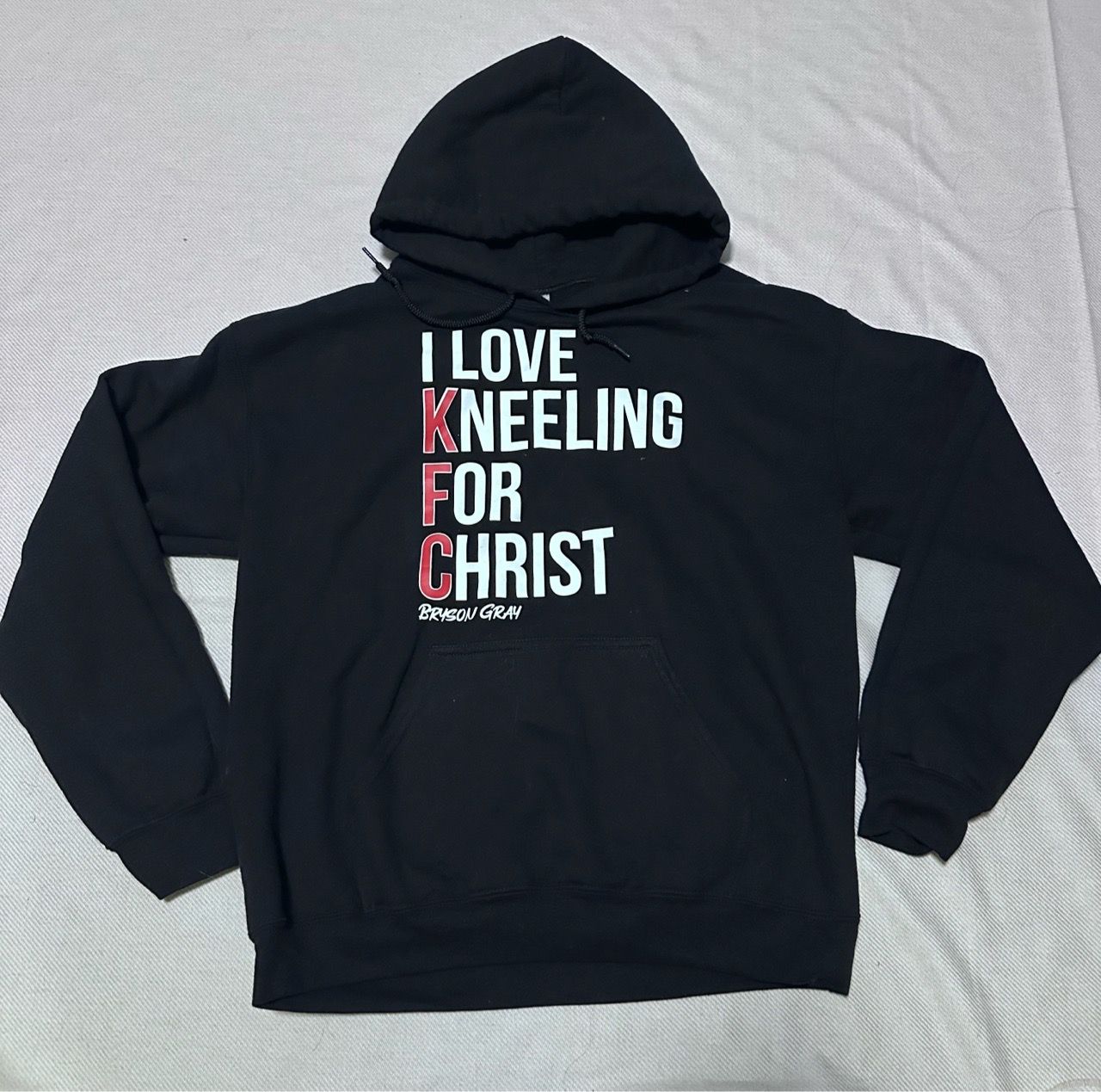 Bryson Gray 'I Love Kneeling For Christ' Hoodie
