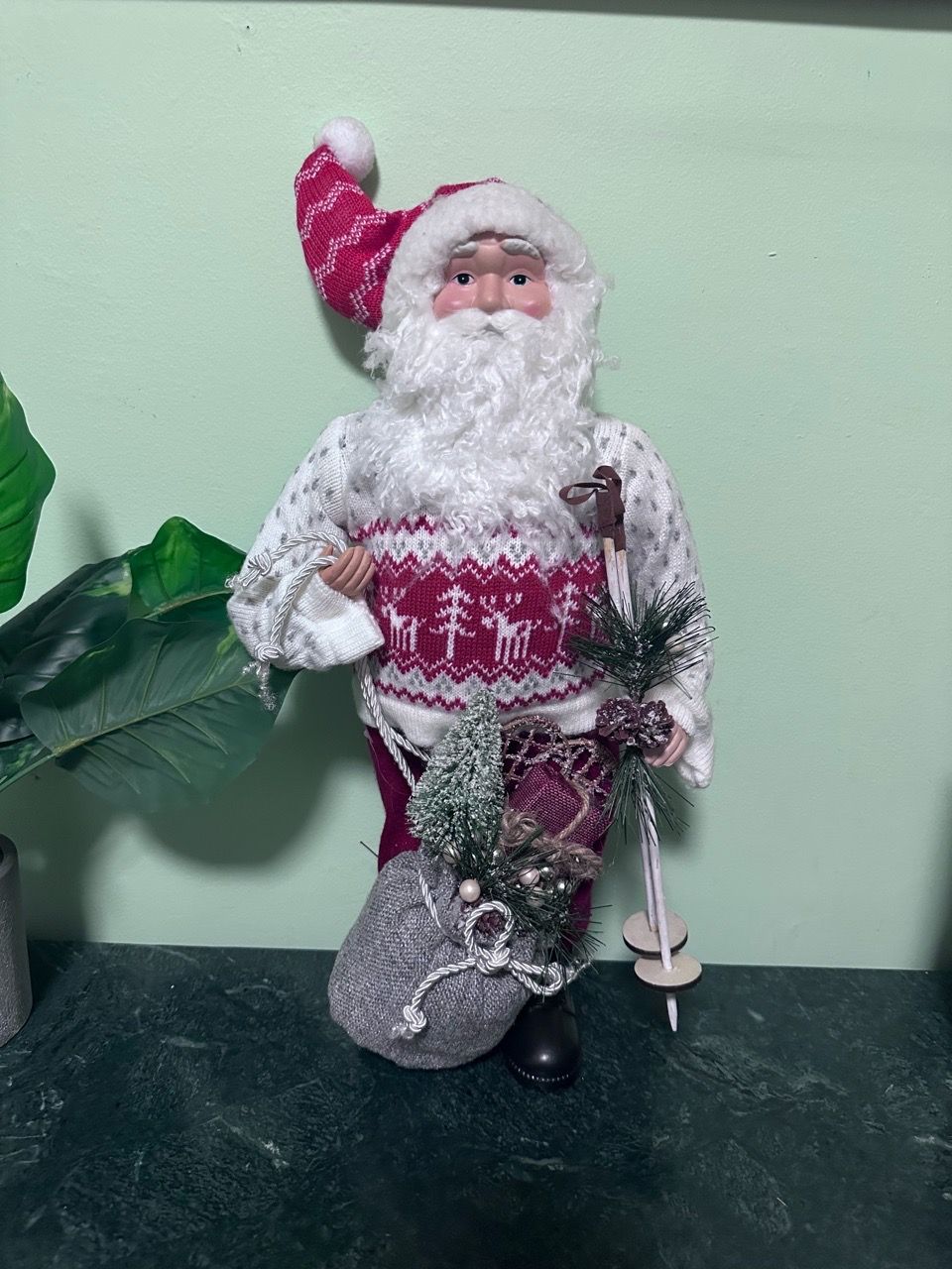 Decorative Santa Claus Christmas Figure