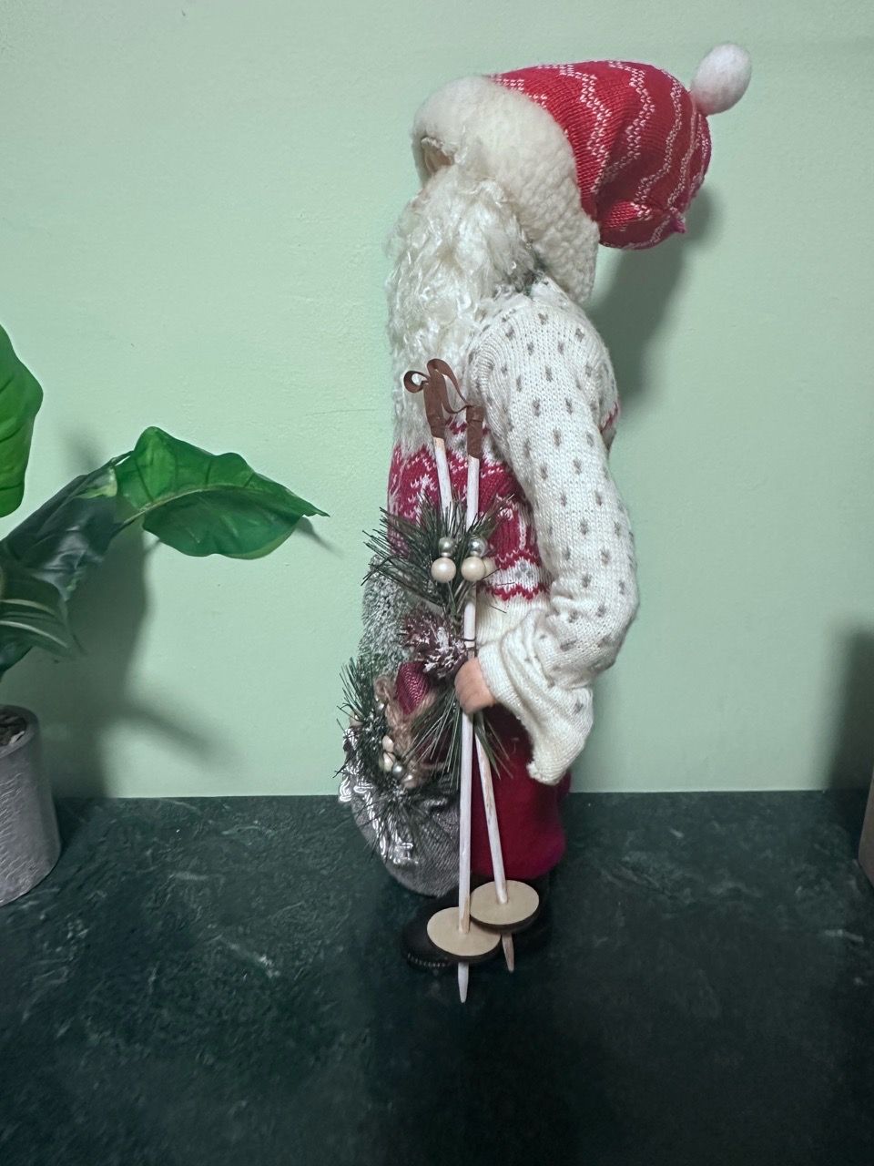 Decorative Santa Claus Christmas Figure - photo 3