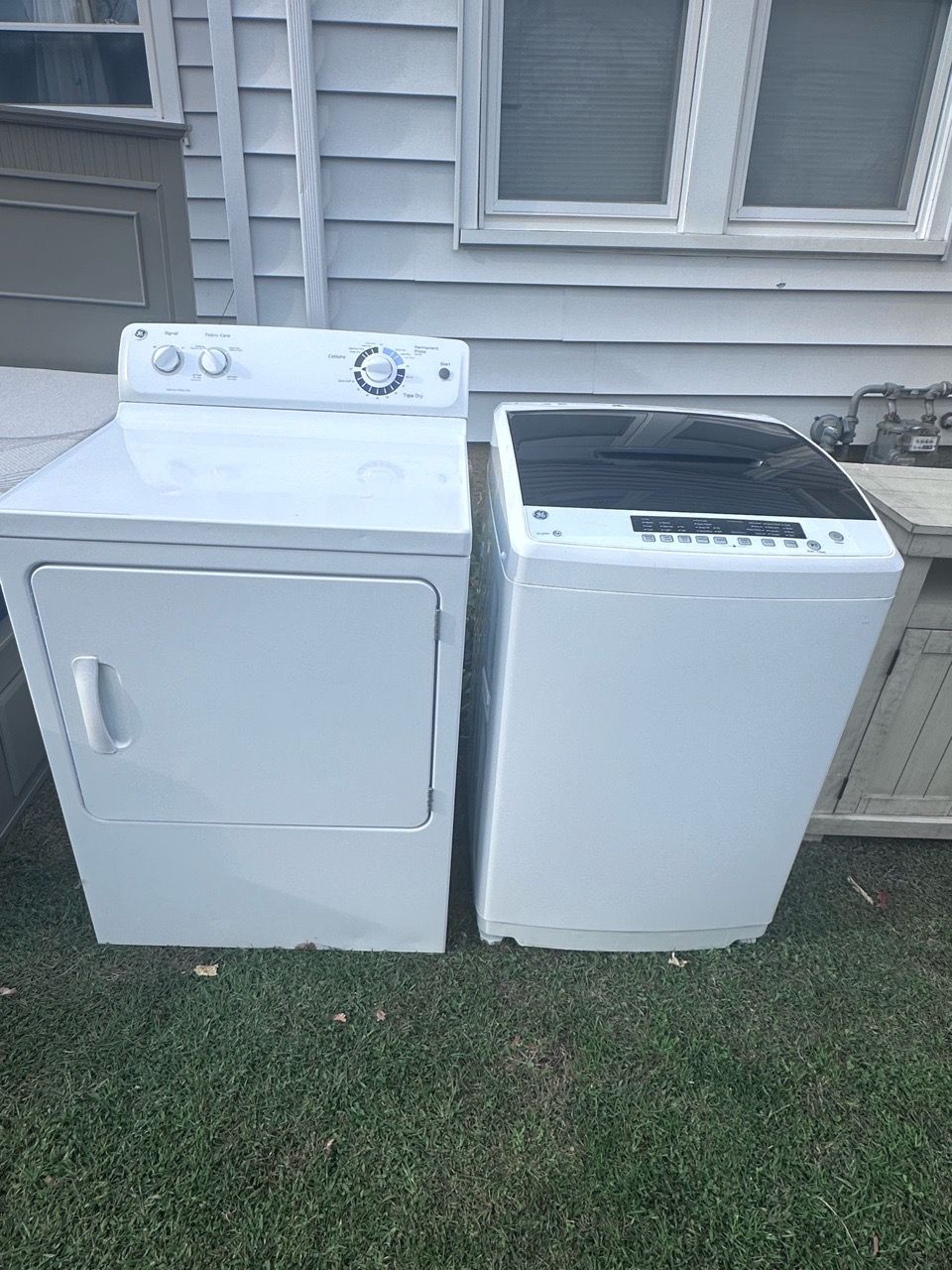 GE Washer and Dryer Set