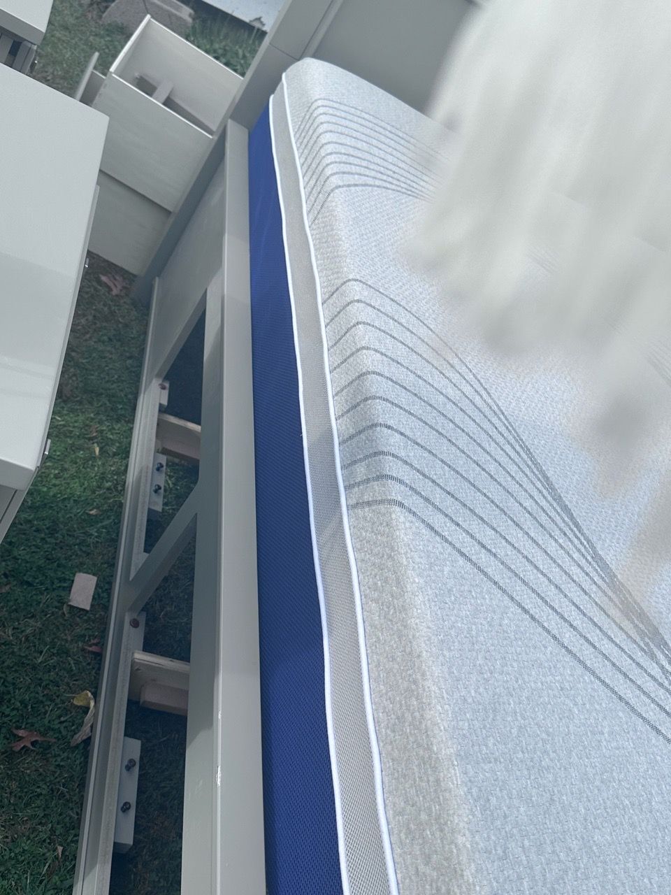 Gray Storage Bed Frame with Mattress - photo 3