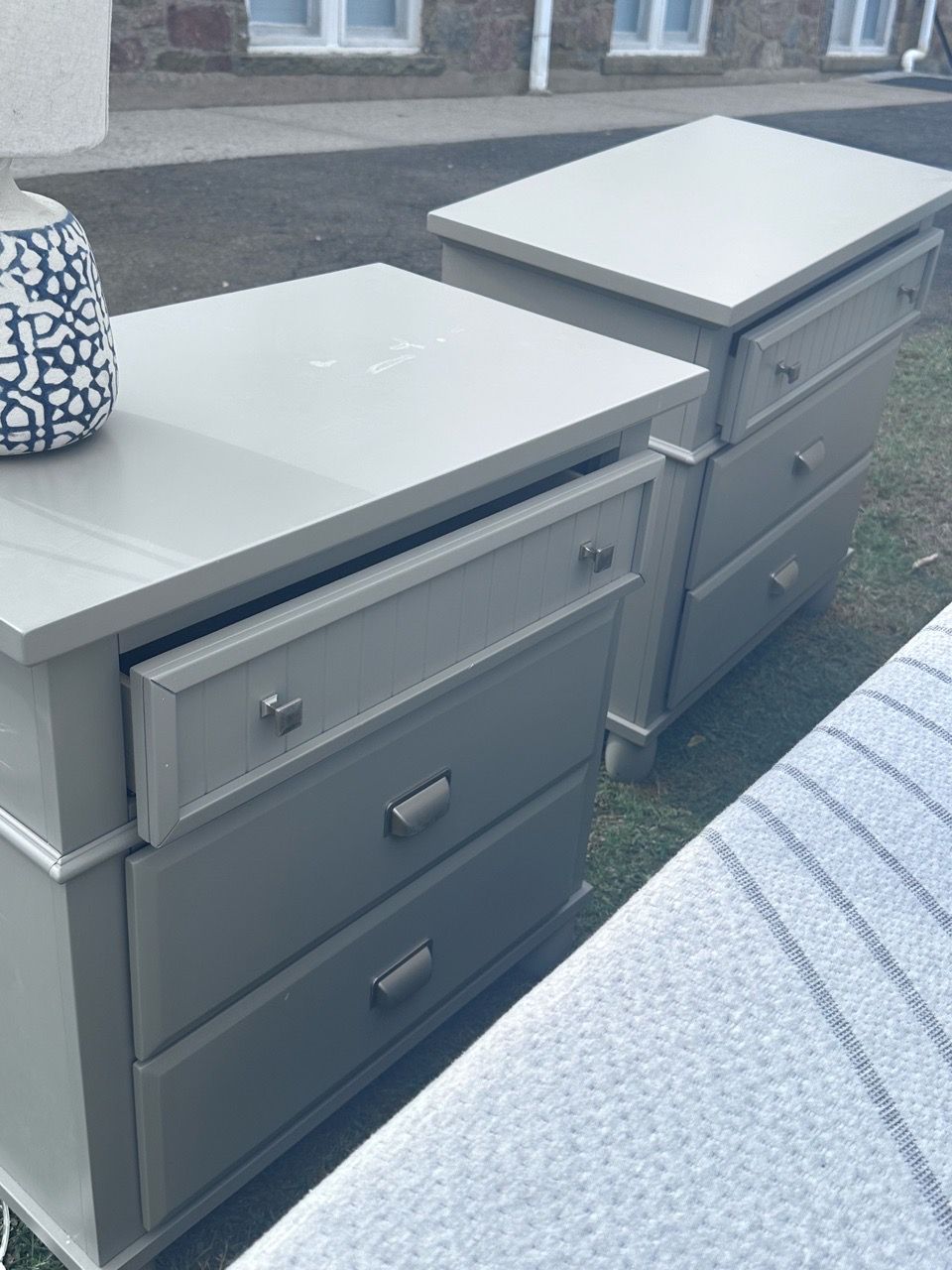 Gray Storage Bed Frame with Mattress - photo 5