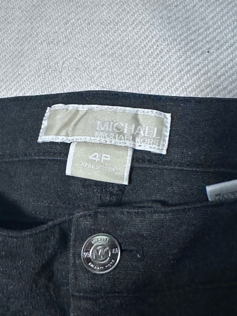 Black Slim Straight Pants Michael Kors - photo 2