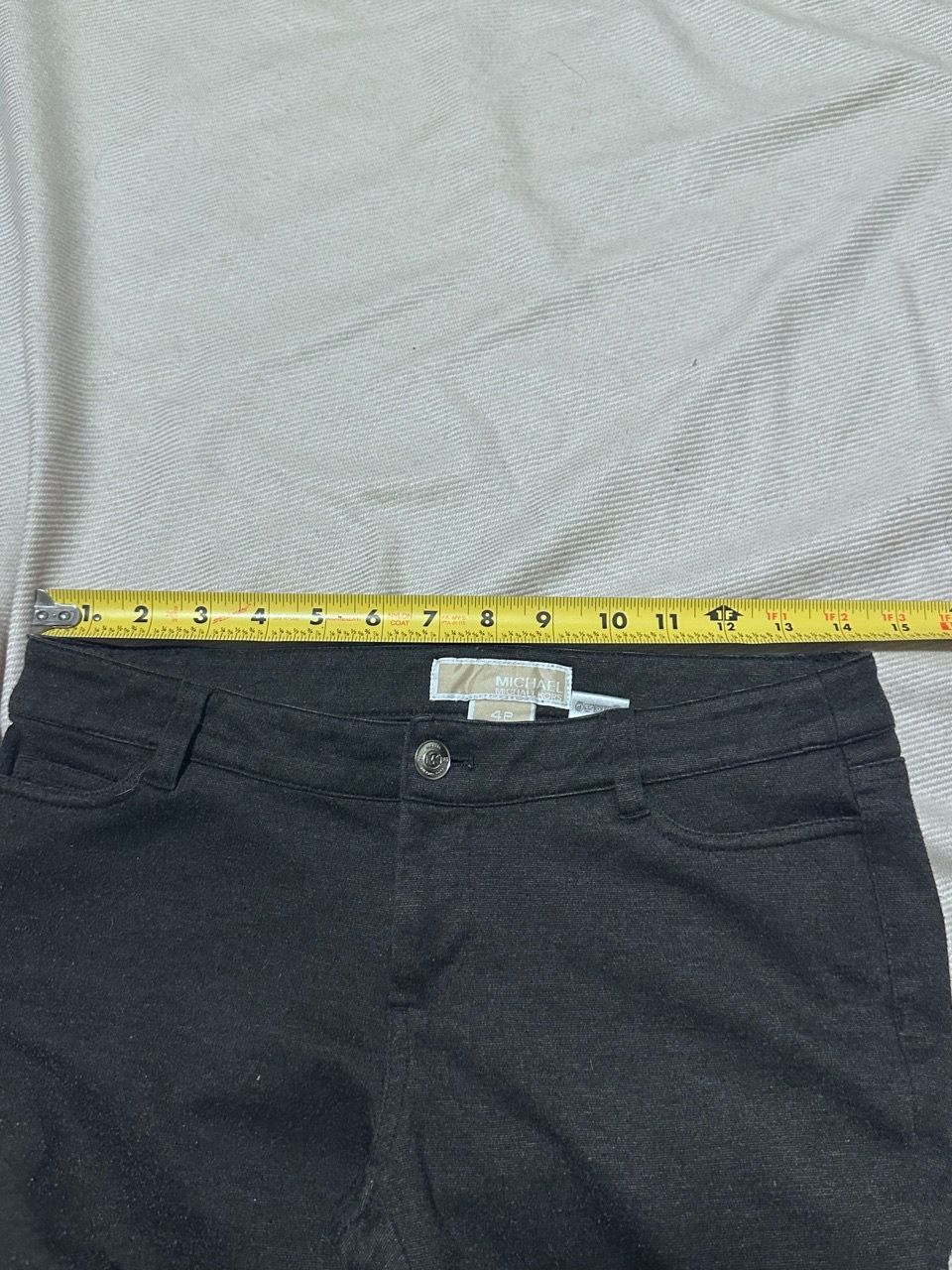 Black Slim Straight Pants Michael Kors - photo 5