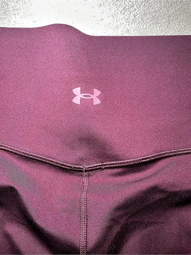 Under Armour Fitted High Rise Ankle Crop Leggings Color Block sz - photo 5