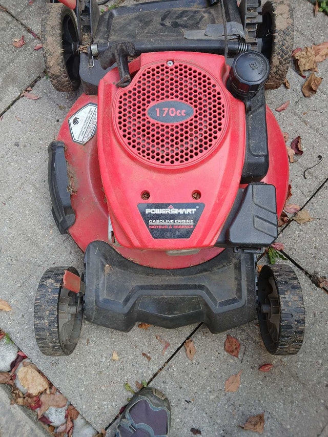 lawnmower engine (runs) Powersmart 177cc