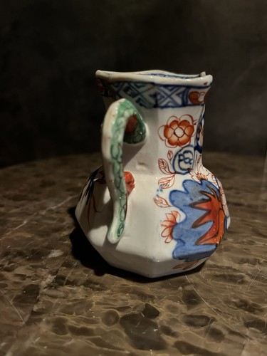 Mason Patent Ironstone Miniature Hydra Jug, Japan Basket - photo 4